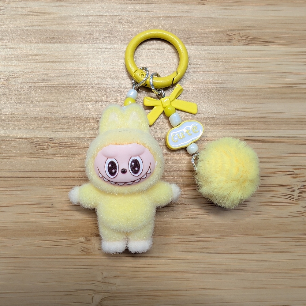 Labubu Keychain With Pom-pom